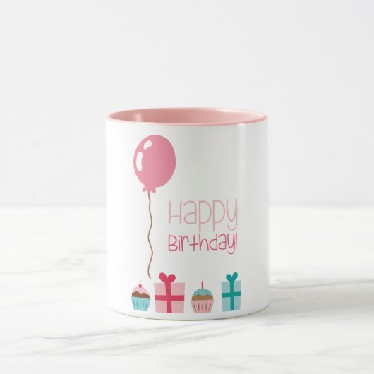 ハッピーバースデーマググ マグカップ (中央)