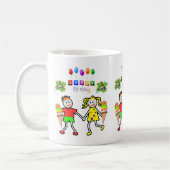 ハッピーバースデーマグツイン コーヒーマグカップ (左)