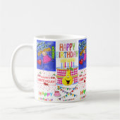 ハッピーバースデーマグナシ コーヒーマグカップ (左)