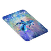 ハッピーバースデーマグネット – ハッピーカップルドルフィンズ マグネット (右側)