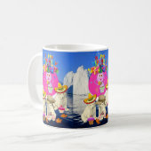 ハッピーバースデーマグポーラベア コーヒーマグカップ (正面左)