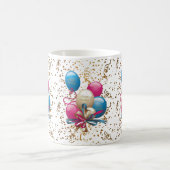 ハッピーバースデーマグ風船 コーヒーマグカップ (中央)