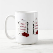ハッピーバースデーマザーラブノート コーヒーマグカップ (左)