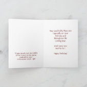 ハッピーバースデーマザーARカード カード (内部)