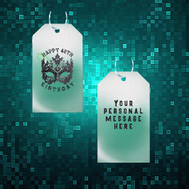 ハッピーバースデーマスカレードマスク | ギフトタグ