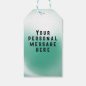 ハッピーバースデーマスカレードマスク | ギフトタグ (裏面)