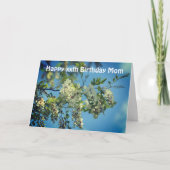 ハッピーバースデーマママローカストフラワーカード カード (正面)