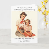 ハッピーバースデーママ母ユーモアおもしろい カード (黄色い花)