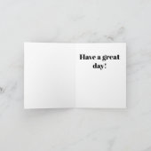 ハッピーバースデーママ – あなたはお前と同感じ年 カード (内部)