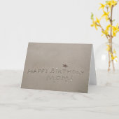 ハッピーバースデーママ！ カード (黄色い花)