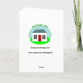 ハッピーバースデーママ カード (裏面)