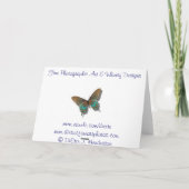 ハッピーバースデーママ – ピンクガーベラ カード (裏面)