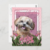 ハッピーバースデーママ – ShihPoo – マギー ポストカード (正面/裏面)