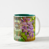 ハッピーバースデーマムフジタリア花 ツートーンマグカップ (正面右)