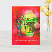 ハッピーバースデーマラソン選手 – ソルティランナーズ カード (黄色い花)