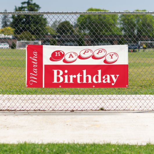 ハッピーバースデーマーサ 横断幕 (インサイチュ)