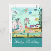 ハッピーバースデーマーヘン ポストカード (正面/裏面)