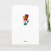 ハッピーバースデーマーメイド カード (裏面)