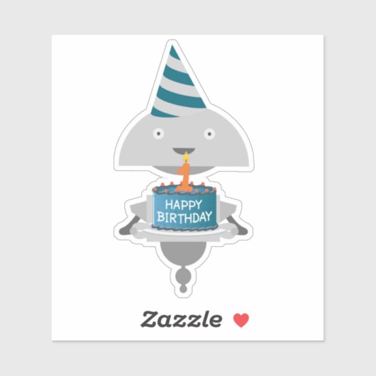 ハッピーバースデーミアステッカー シール (シート)