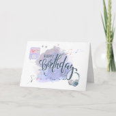 ハッピーバースデーミュージカルラブソング カード (正面)