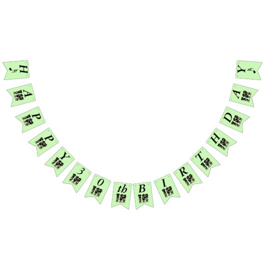 ハッピーバースデーミュージシャンブラックキャッツ遊ズミュージック バンティングフラッグ (全)