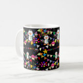 ハッピーバースデームグペンギン コーヒーマグカップ (正面左)