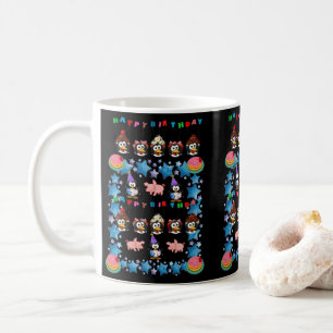 ハッピーバースデームグペンギン コーヒーマグカップ