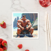 ハッピーバースデームスクレマン スタンダードカクテルナプキン (インサイチュ)