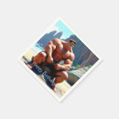 ハッピーバースデームスクレマン スタンダードカクテルナプキン (角)