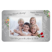 ハッピーバースデームフォトマグネット マグネット (横)