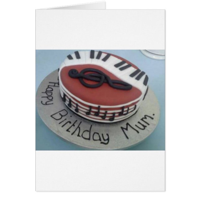 ハッピーバースデームームケーキ (正面)