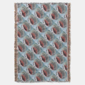 ハッピーバースデームームケーキ スローブランケット (正面縦)