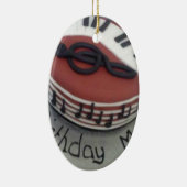 ハッピーバースデームームケーキ セラミックオーナメント (右)