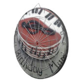 ハッピーバースデームームケーキ ダーツボード (正面右)