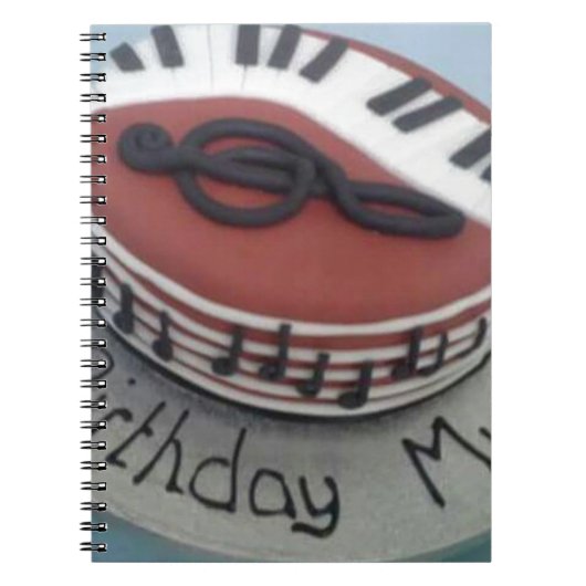 ハッピーバースデームームケーキ ノートブック (正面)