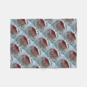 ハッピーバースデームームケーキ フリースブランケット (正面(横))