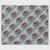 ハッピーバースデームームケーキ ラッピングペーパー (フラット)