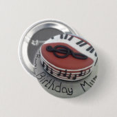 ハッピーバースデームームケーキ 缶バッジ (正面&裏面)