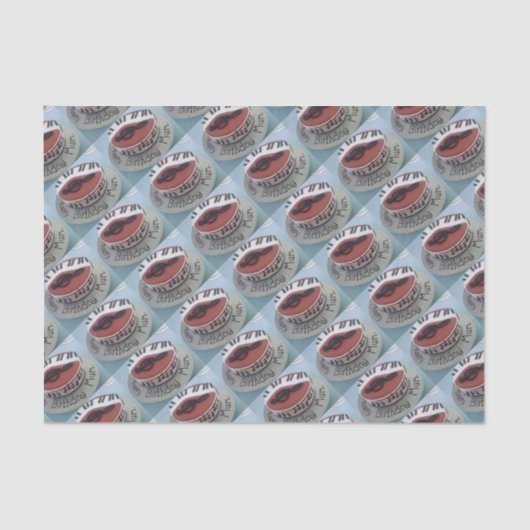 ハッピーバースデームームケーキ 薄葉紙 (正面)