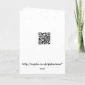 ハッピーバースデームーム カード (裏面)