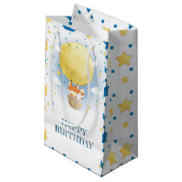 ハッピーバースデームーンエアバルーン スモールペーパーバッグ
