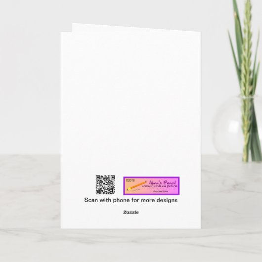 ハッピーバースデーメアリージャネス舞踊用シューズ カード (裏面)