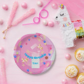 ハッピーバースデーメアリー（名前の変更） ペーパープレート (パーティー)