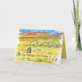 ハッピーバースデーメタル検出砂漠の宝物 カード