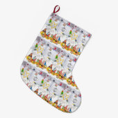 ハッピーバースデーメリークリスマスストッキング ラージクリスマスストッキング (正面 (吊り時))