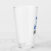 ハッピーバースデーモダンタイポグラフィビアピント タンブラーグラス (右)