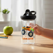 ハッピーバースデーモダンモンスターカートラック名 ウォーターボトル