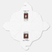 ハッピーバースデーモダン写真シンプルミニマル フェイバーボックス (見開き)