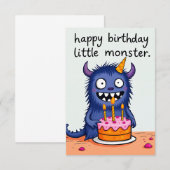 ハッピーバースデーモンスター (正面/裏面)