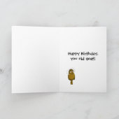 ハッピーバースデーヤギ! カード (内部)